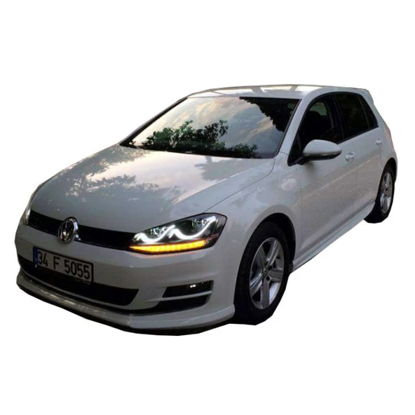 Volkswagen Golf 7 (2012-2019) Aerodinamik Yan Marşpiyel Seti (Plastik) ürün görseli
