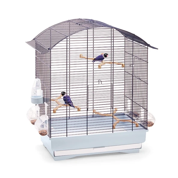 Imac Agata Üstü Açılır Kuş Kafesi Morcivert 58x33x62,5cm ürün görseli 1