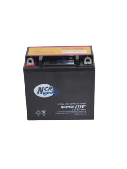 NCR AKÜ 12V / 9AH DİK Atv - Rus Motosiklet Aküsü - 2