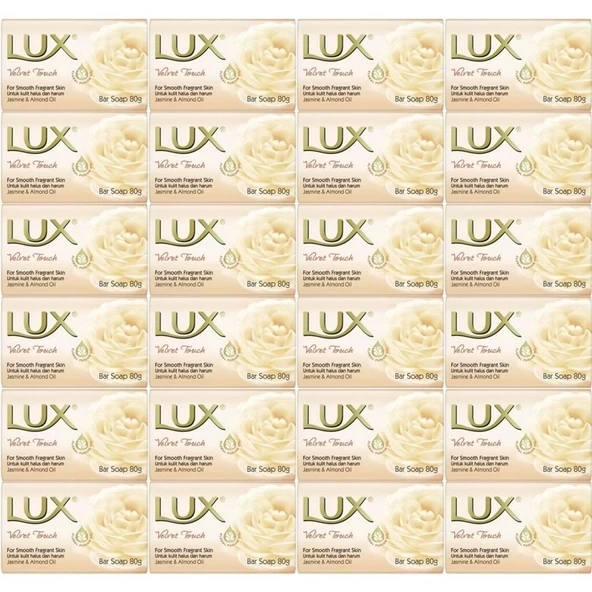 Lux Sabun 80GR Velvet Touch (Kadife Dokunuş) (24 Lü Set) ürün görseli
