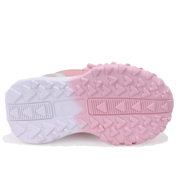 Vicco Surf 346B25K253 Pudra Ortopedik  Günlük Kız Çocuk Spor Ayakkabı - Resim 4