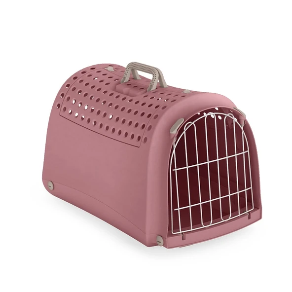 Imac Lınus Cabrıo Üstü Açılır Evcil Hayvan Taşıma Çantası Pembe 52,5x32x34,5cm ürün görseli