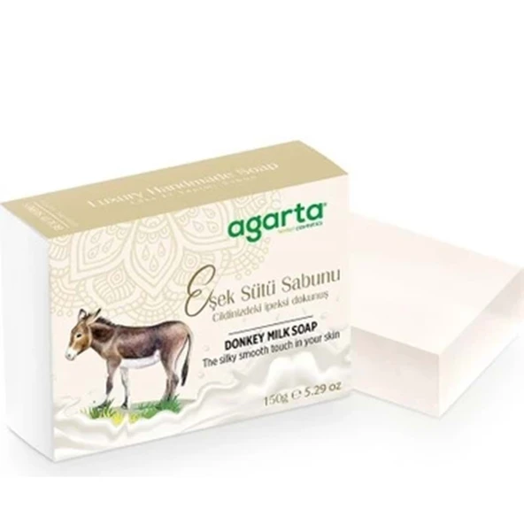 Agarta El Yapımı Doğal Sabun 150GR Eşek Sütü (5 Li Set) - 2