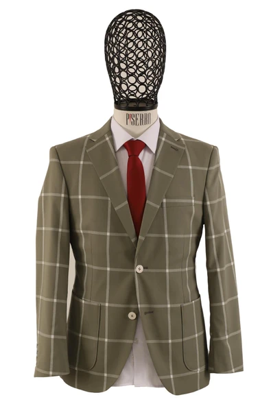 Slim Fit Erkek Tek Ceket - 3