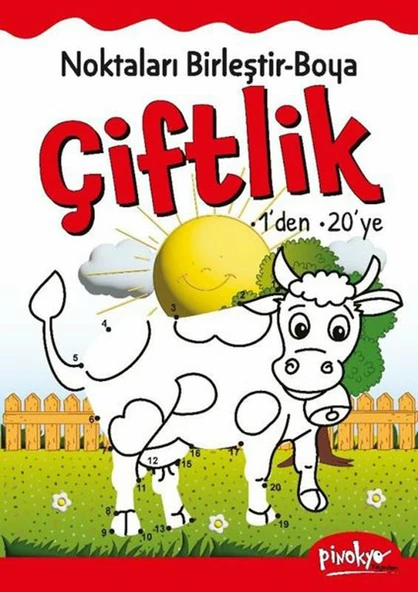 Noktaları Birleştir-Boya Çiftlik 1den 20ye (32 Sayfa) - 1