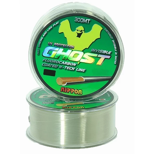 Nippon Ghost 300 mt FC Kaplama Misina  0.24 mm - 9.5 kg ürün görseli 1