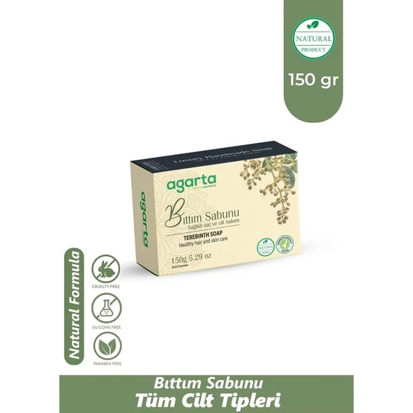 Agarta El Yapımı Doğal Sabun 150GR Bıttım (5 Li Set) - Resim 4