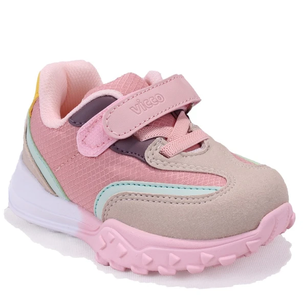Vicco Surf 346B25K253 Pudra Ortopedik  Günlük Kız Çocuk Spor Ayakkabı ürün görseli 1