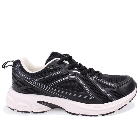 Hammer Jack 10125028 Hamlet Siyah Beyaz Ortopedik Günlük Erkek Spor Ayakkabı - 2