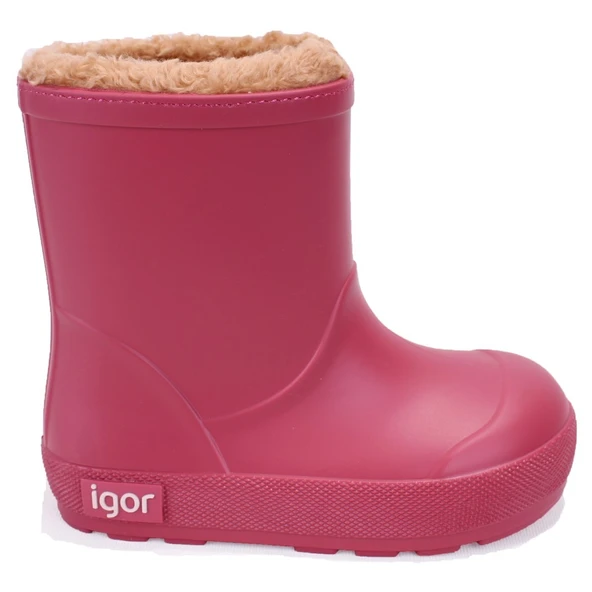 İgor W10306 Yogi Borreguito Koyu Pembe Ortopedik Kız Çocuk Yağmur Çizme - Resim 2