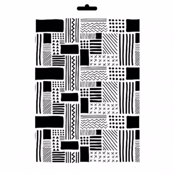 MIX MEDİA STENCIL MA SERİSİ MA32 21X29 ürün görseli 1