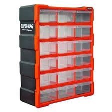 Süper Bag ASR-6002 18'li Mono Blok Çekmeceli Organizer - Resim 3