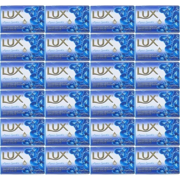 Lux Sabun 80GR Aqua Sparkle (Su Gibi Işıltı) (24 Lü Set) ürün görseli