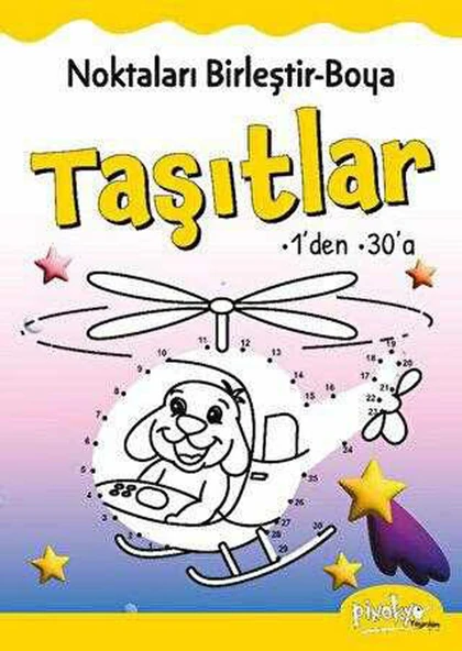 Noktaları Birleştir Boya Taşıtlar 1den 30a (32 Sayfa) - 1