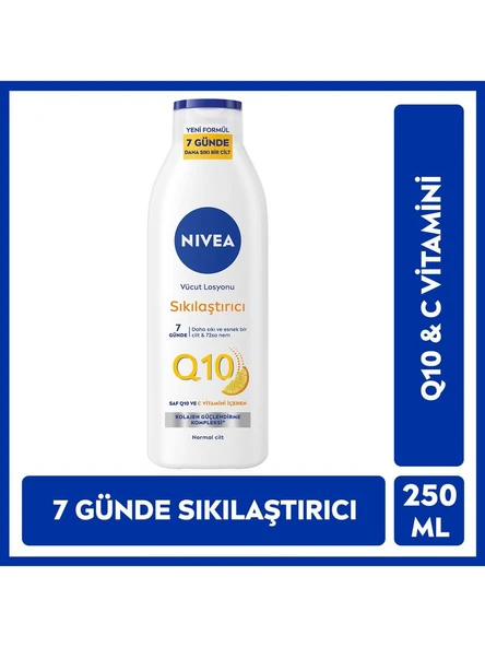 Nivea Vücut Losyonu Q10 Sıkılaştırıcı C Vitamini İçerikli 250 ml ürün görseli