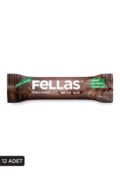 Meyve Bar - Duble Kakaolu 35g x 12 Adet ürün görseli