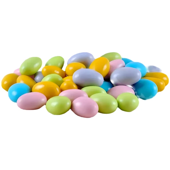 Renkli Çikolata Kaplı Badem Draje 175 Gr - Resim 3