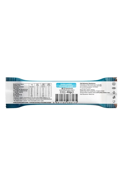 Meyve Bar - Chialı ve Hindistan Cevizli 40g x 12 Adet - 3