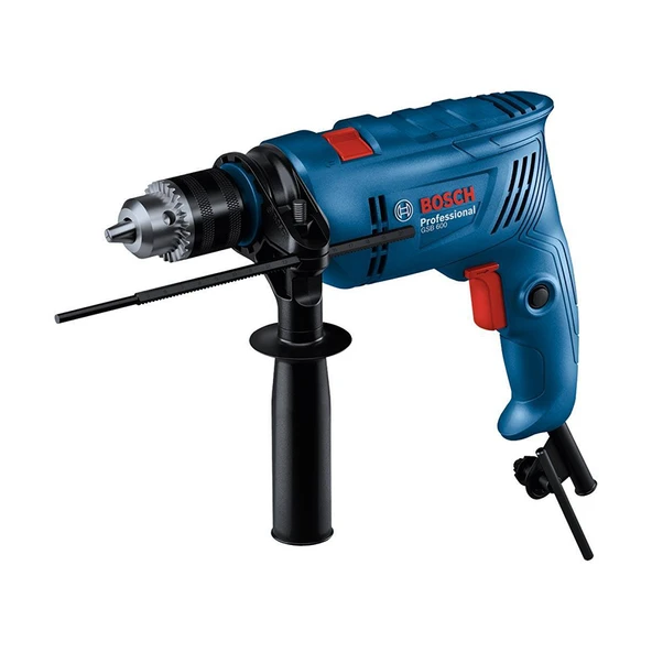 Bosch GSB 600 Darbeli Matkap + 100 Parça Aksesuar Seti - 3