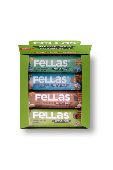 Meyve Bar Karma Kutu 40g x 12 Adet (4 Çeşit) - 3