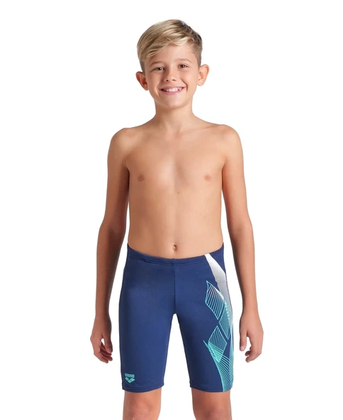 BOY'S ARENA SEA WATER SWIM JAMMER NAVY - 3