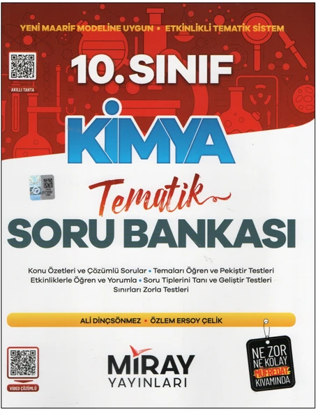 Miray 10. Sınıf Kimya Tematik Soru Bankası