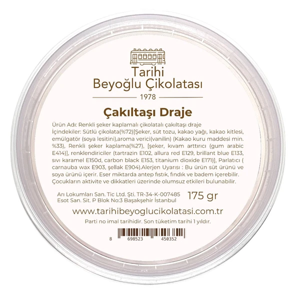 Çakıltaşı Draje 175 Gr - 2