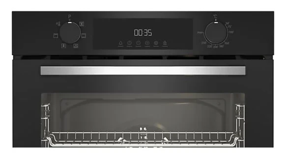 ALTUS 133 B  CAM ANKASTRE FIRIN-SİYAH ürün görseli 1