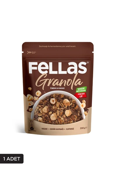 Fellas Granola - Fındık & Kakao 200g - 1