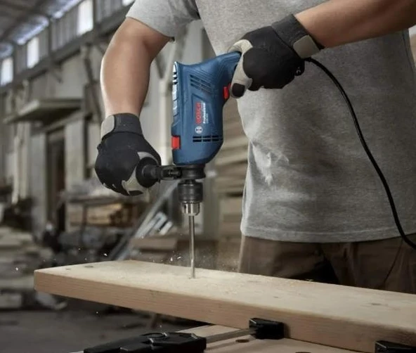 Bosch GSB 600 Darbeli Matkap + 100 Parça Aksesuar Seti - 06011A0321 - Resim 3