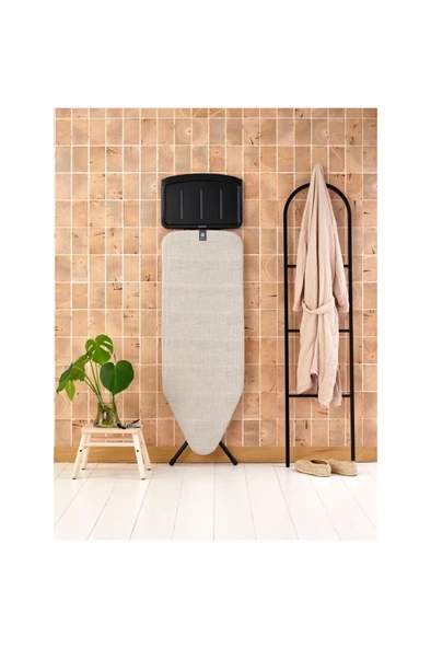 Brabantia 124X45CM (C) BUHAR KAZANI STANDLI DENIM GREY ÜTÜ MASASI - SSUH ürün görseli 1