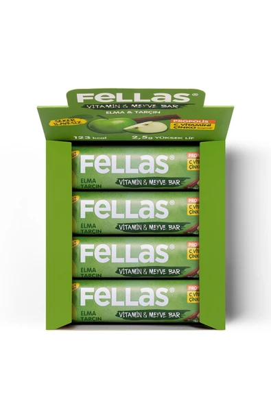 Vitamin & Meyve Bar - Elmalı ve Tarçınlı 35g x 12 Adet - Resim 4