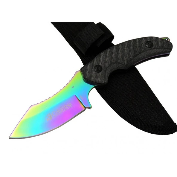 Columbia Gökkuşağı Av Bıçağı Marka:COLUMBİA Ürün Kodu: 156A-19 CM ürün görseli