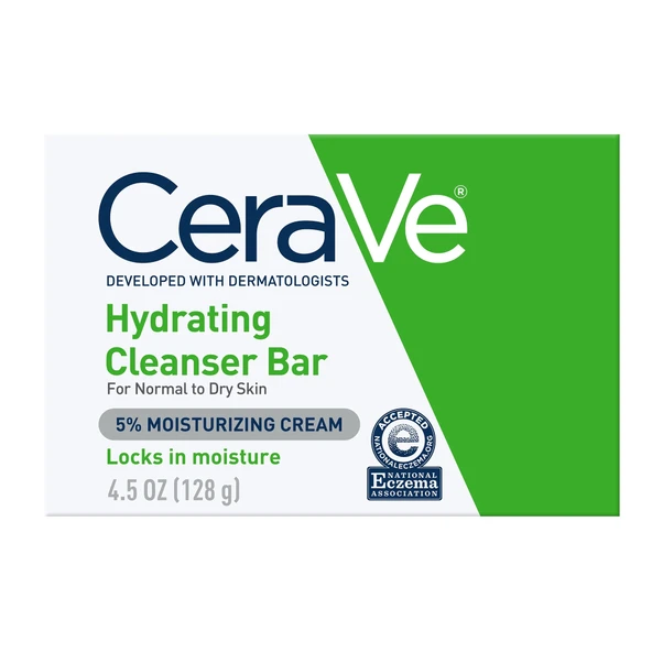 CeraVe Normal ve Kuru Ciltler için Nemlendiricili Kalıp Sabun 128 GR ürün görseli
