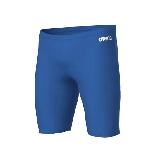 MEN'S TEAM SWIM JAMMER SOLID ROYAL WHITE