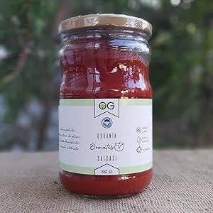 OG ORGANİK DOMATES SALÇASI 650 GR.