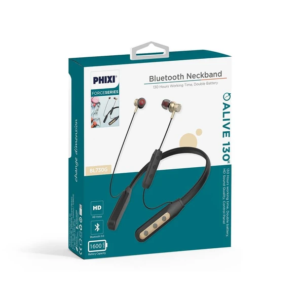 Phixi Force BL730 Boyundan Askılı Bluetooth Kulaklık - 2