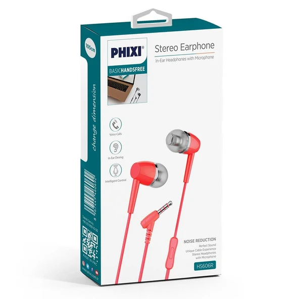 Phixi Basic HS606 Mikrofonlu Kulakiçi Kulaklık - 10