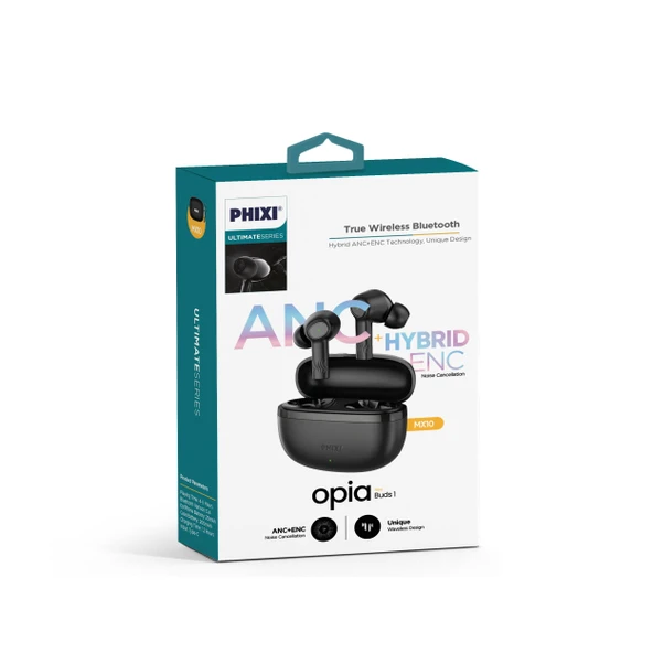 Phixi Ultimate MX10 ANC-ENC USB-C Hızlı Şarj Destekli Bluetooth Kulaklık - Resim 3