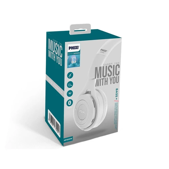 Phixi Basic HP300 Aux Girişli Kafaüstü Kulaklık - 4