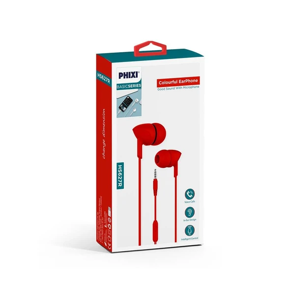 Phixi Basic HS627 Mikrofonlu Kulakiçi Kulaklık - 6