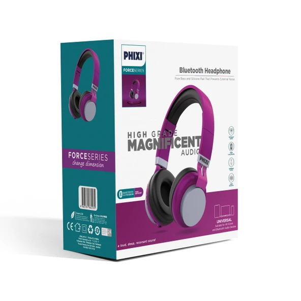 Phixi Force HP900 Bluetooth Kafaüstü Kulaklık - 9