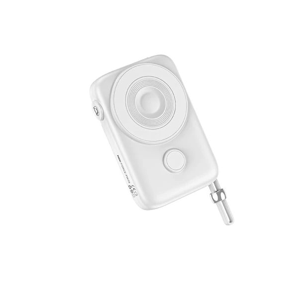 Phixi Force PW25 10000mAh 22.5W Kendinden Kablolu MagSafe Powerbank - Kablosuz Mini Şarj Cihazı - Dijital Ekran - Taşınabilir Şarj Cihazı - 5