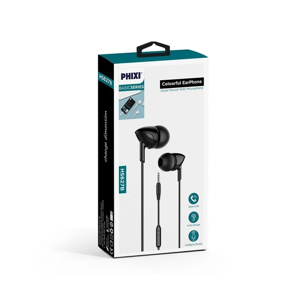 Phixi Basic HS627 Mikrofonlu Kulakiçi Kulaklık - 2