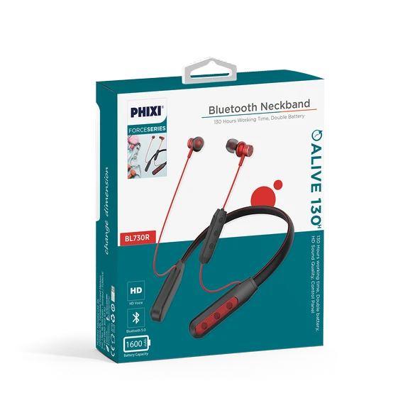 Phixi Force BL730 Boyundan Askılı Bluetooth Kulaklık - 6