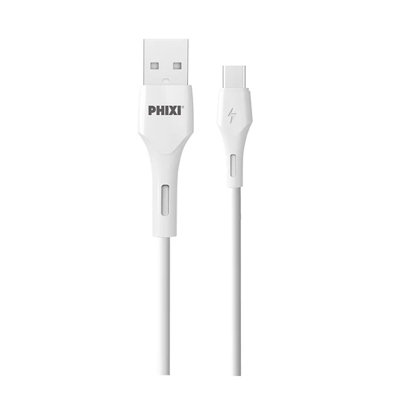 PHİXİ QCH243T FORCE AKIM KORUMALI 3.0A TYPE-C USB KABLOLU ŞARJ CİHAZI - 2