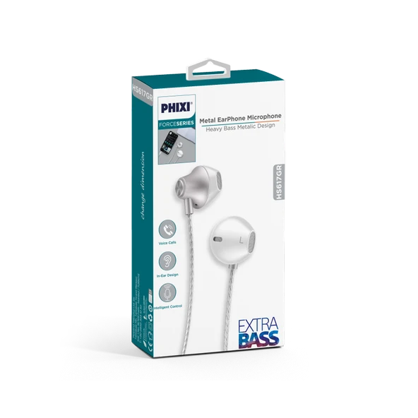 Phixi Force HS617 Mikrofonlu EarPods Kulaklık - 5