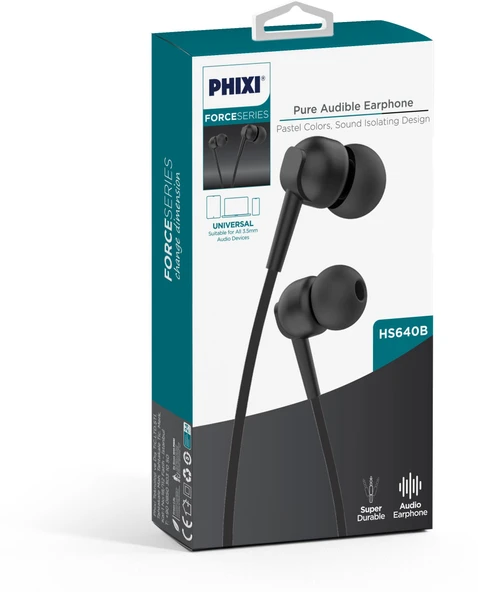 Phixi Force HS640 Mikrofonlu Kulakiçi Kulaklık - 2