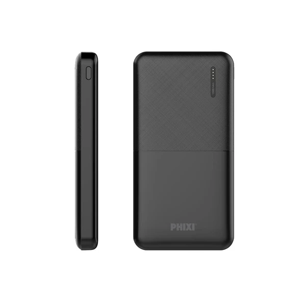 Phixi Basic P18 22.5W 10000mAh Hızlı Şarj Cihazı - PD Powerbank - 1 PD 1 USB Port LED Gösterge - Taşınabilir Şarj Cihazı - 5