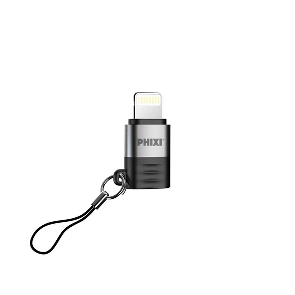 Phixi Basic CA130 USB-A to Lightning USB Destekli Çevirici